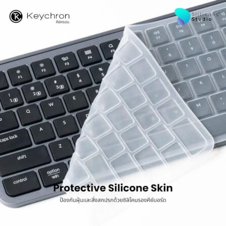 คีย์บอร์ดไร้สาย Keychron B1 Pro สีดำ_2